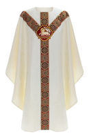 Chasuble semi-gothique "Agneau" GY202-25