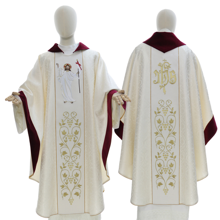 Casulla gótica "Jesús Resucita" 891-A25