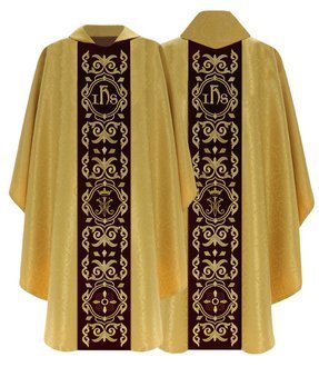 Chasuble gothique IHS 811-A25