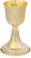 Vergoldete Kelch