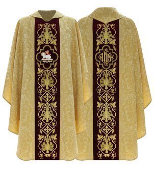 Ornat gotycki "Baranek" 814-AGC26