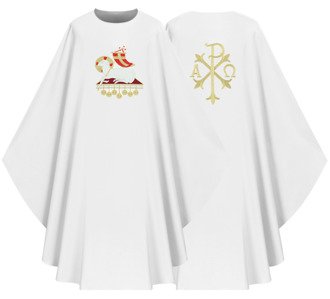 Chasuble gothique "Agneau" G705-B