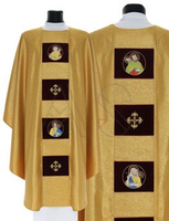 Gotische Kasel "Heilige Apostel" G698-AGC63