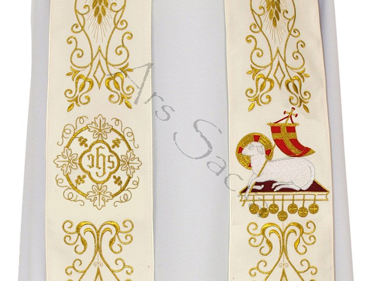 Gothic stole "Lamb" SH22-Z