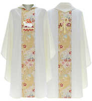 Casulla gótica "Cordero de dios" 852-K26