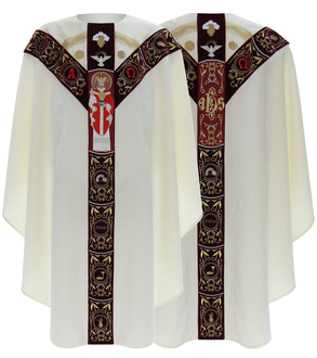 Ornat semi gotycki "Chleb Życia" GY832-AKC26