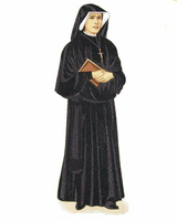 Embroidered Applique "St. Faustina"