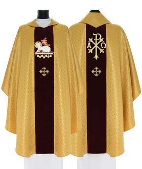 Ornat gotycki "Baranek" 800-AGC61