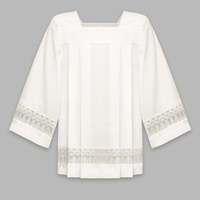 Cream surplice with lace K2-K