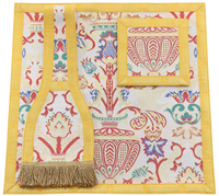 Bolsa, manípulo, velo de cáliz „Tapiz de coronación” VMB115