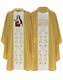 Maryjny ornat "Św. Teresa" 463-GK25