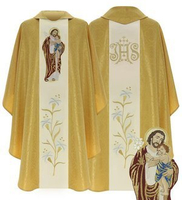 Casulla gótica "Saint Joseph" 471-GK25