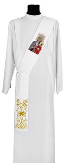 Diakonstola "Schwarze Madonna von Czestochowa" SDH27-B