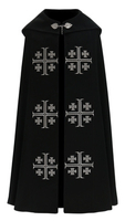 Gothic Cope "Jerusalem Crosses" K723-CZS